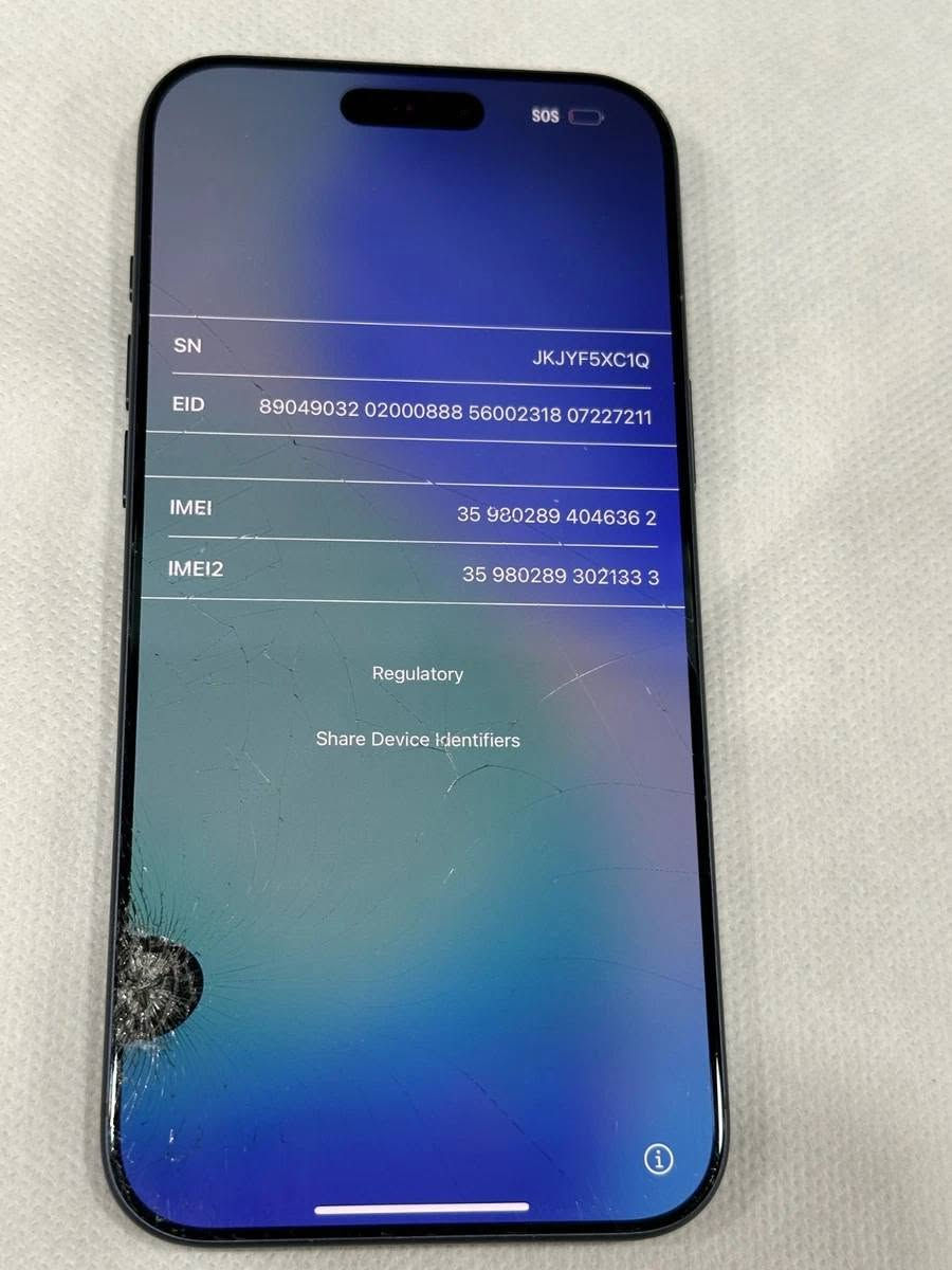 📱 iPhone 17 Pro Max للبيع

🔹 السعة: 256GB
🔹 اللون: أزرق تيتانيوم
🔹 نسخة أمريكية
🔹 صحة البطارية: 100%
🔹 عدد دورات الشحن: 13 فقط
🔹 ضمان Apple ساري حتى 02/11/2026

الجهاز يعمل بكفاءة ممتازة وجميع الوظائف تعمل بشكل طبيعي.

يوجد كسر في الزاوية السفلية اليسرى من الشاشة مع بقعة حبر صغيرة، واللمس والألوان والسطوع تعمل بشكل طبيعي والجهاز جاهز للاستخدام المباشر.

الظهر وعدسات الكاميرا بحالة ممتازة، مع آثار استخدام خفيفة جداً على الحواف.

❌ بدون كرتون

💰 السعر: 1,425,000 قفل بدون عملة بغداد, العراق


**إذا كنت صاحب هذا الإعلان وتريد حذفه لأي سبب، رجاءا أرسل رسالة إلى الدعم الفني**
