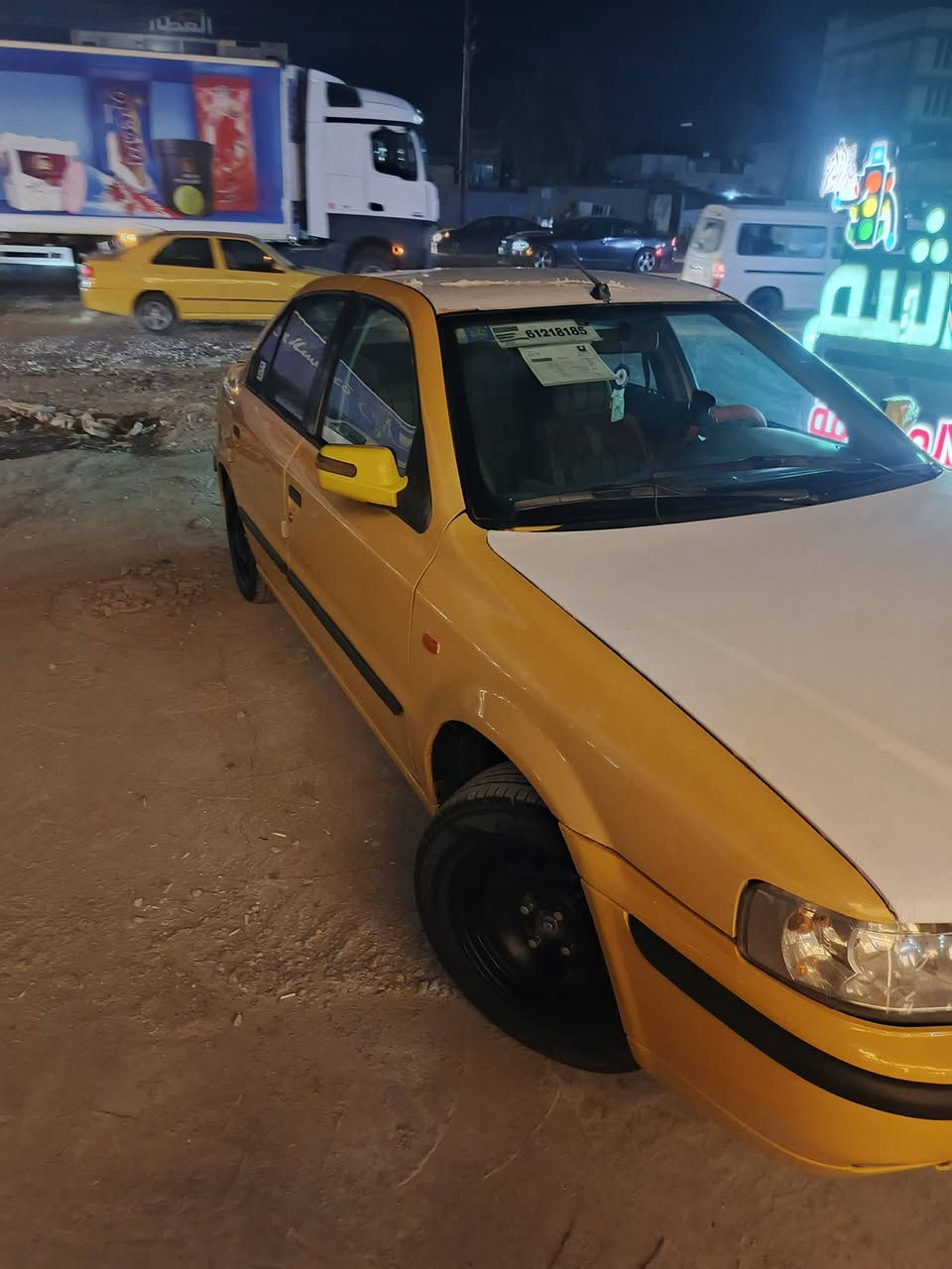 سمند ١١للبيع رقم بغداد ألماني مصفره هيئة وغرامات كير مكينه كفاله حداديه جاهزه بدون تبديل السعر ٣٥ 
***********
