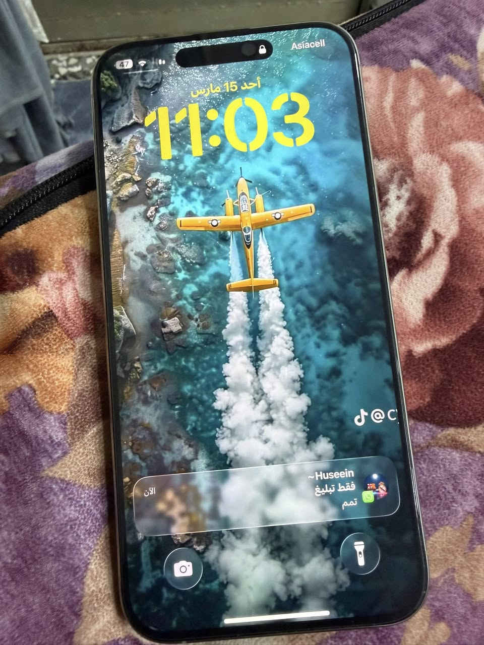 آيفون 15 برو ماكس بذاكرة 256ماستر بطاريه 95/سعر مليون 150


**إذا كنت صاحب هذا الإعلان وتريد حذفه لأي سبب، رجاءا أرسل رسالة إلى الدعم الفني**