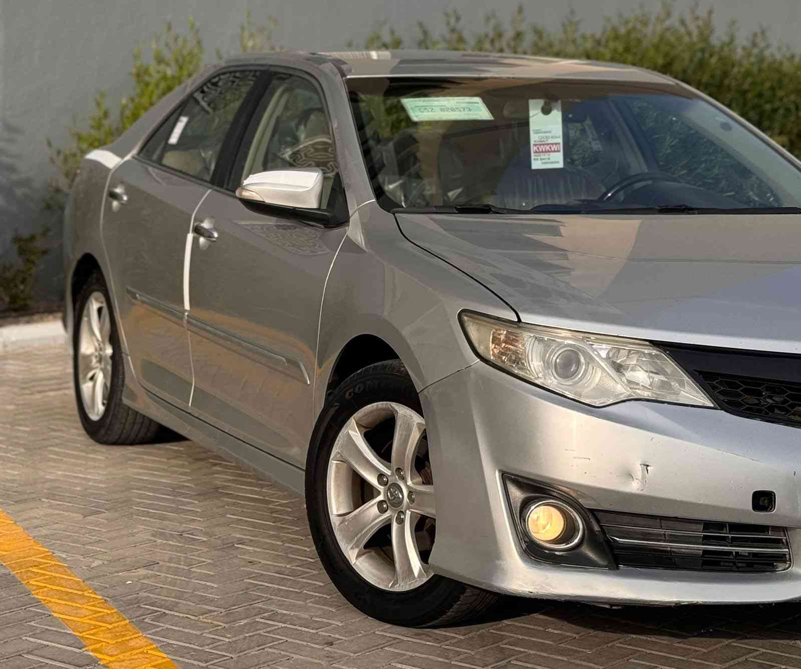 للبيع فقط كامري 13 وارد خليجي
سياره كلش جديده و حلوه و ما بيها اي نقص جاهزه من الدعاميه للدعاميه 
مواصفات SE تجي نص فول 
محرك 4. سلندر 2400 
شاشة بلاديه 
كامره خلفيه 
حساس خلفي 
داخل جلد بيج 
كشن كهرباء
كروز سرعه 
تحكم ستيرن كامل 
مرايا كهرباء. 
سنترلوك 
اشاير مري 
 
سياره كلش حلوه و محافض عليها  
سياره بيها صبغ بالدعاميه الأماميه و بيها ملاحضات بسيطه موضح كل شي بالسونار محرك كير ميكانيك كله بشرط جاهز من كل شي 
سعر السياره 13800$ بيها مجال بسيط حك الجيه للأستفسار الأتصال على الأرقام *********** متوفر واتساب 
*********** و تحياتي للجميع
