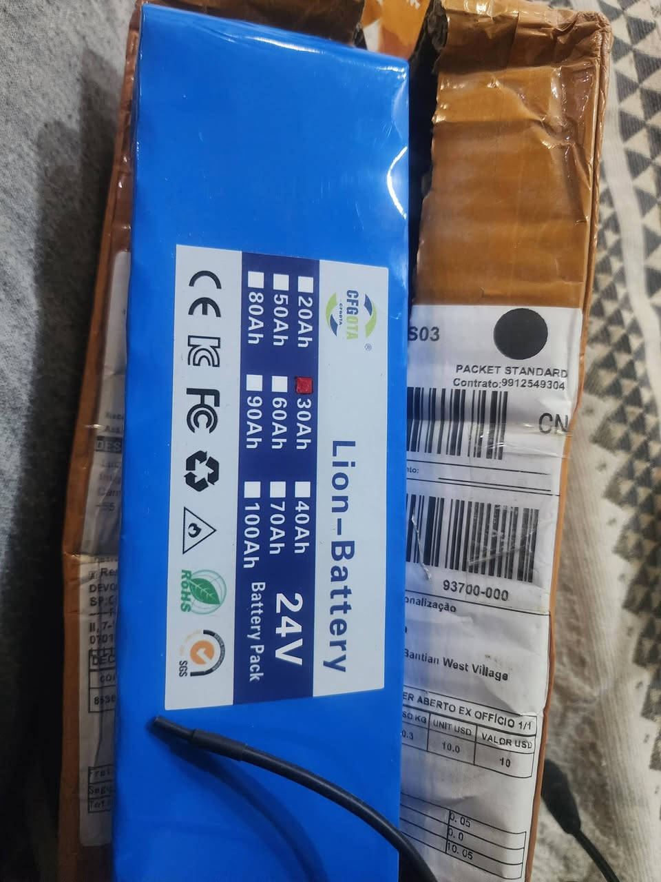 Liion-Battery بطارية مع محولة
24V 30A
السعر ٢٥ الف


**إذا كنت صاحب هذا الإعلان وتريد حذفه لأي سبب، رجاءا أرسل رسالة إلى الدعم الفني**