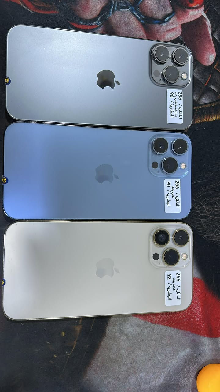 � 590 ألف فقط 🔥
📱 iPhone 13 Pro Max
💾 ذاكرة 256GB
🔋 بطارية 90% فما فوق
🛡️ شاشة وكالة مبدلة تبديل نظيف
نموذج M

✅ ضمان استرجاع 3 أيام
✅ ضمان استبدال 15 يوم
✅ صيانة سوفت وير مجانية

🎁 والهدايا كلها مجاناً:
🔌 شاحن
📦 كارتون
📱 حافظة
🛡️ لاصق شاشة
للاستفسار الاتصال ***********

📍 الموقع: كربلاء – شارع العباس – سوق المهدي للموبايلات

#عالم_الايفون #ايفون13_برو_ماكس #ايفون #كربلاء #موبايلات #ابل #ايفون_مستعمل #عروض_ايفون #سوق_الم

