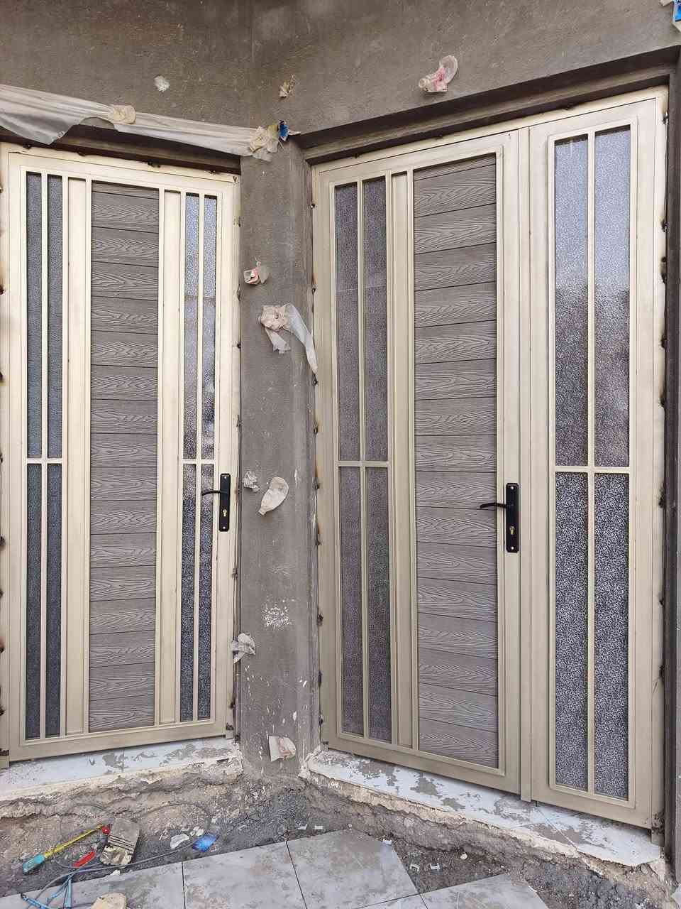 اللهم صلي على محمد وآل محمد 🤲🪬
عمل اليوم الحمدلله ابواب قاصه حديثه مع صبغ حراري حديد مغلون 2 ملم حسب اختيار الزبون

 ناصريه مركز السيف علي الحداد ***********
