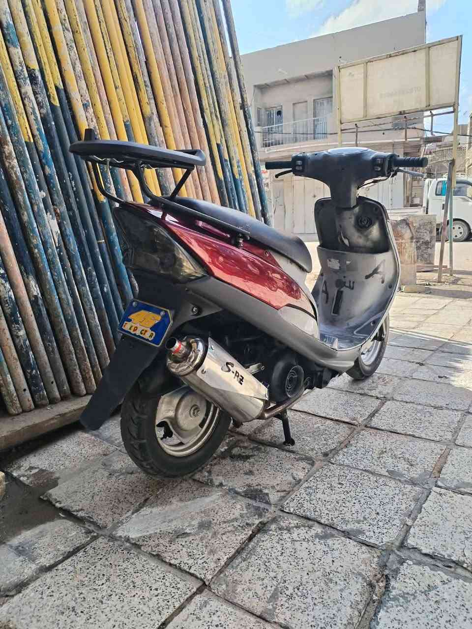 السلام عليكم دراجة ماكس منغولي
السعر 400 وبيهة مجال بصيط مكاني بابل سدة الهندية 
هذة رقمي ما متواجد عل فيس الشراي يتصل
***********
