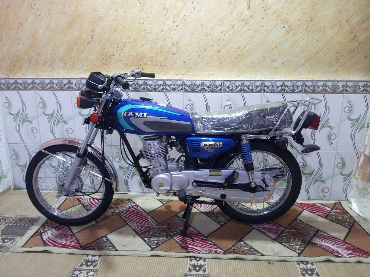 السلام عليكم دراجه نامه موديل 2022 طالعه 23 اوراق باسمي سعر مليون و300 عنوان بصره***********
