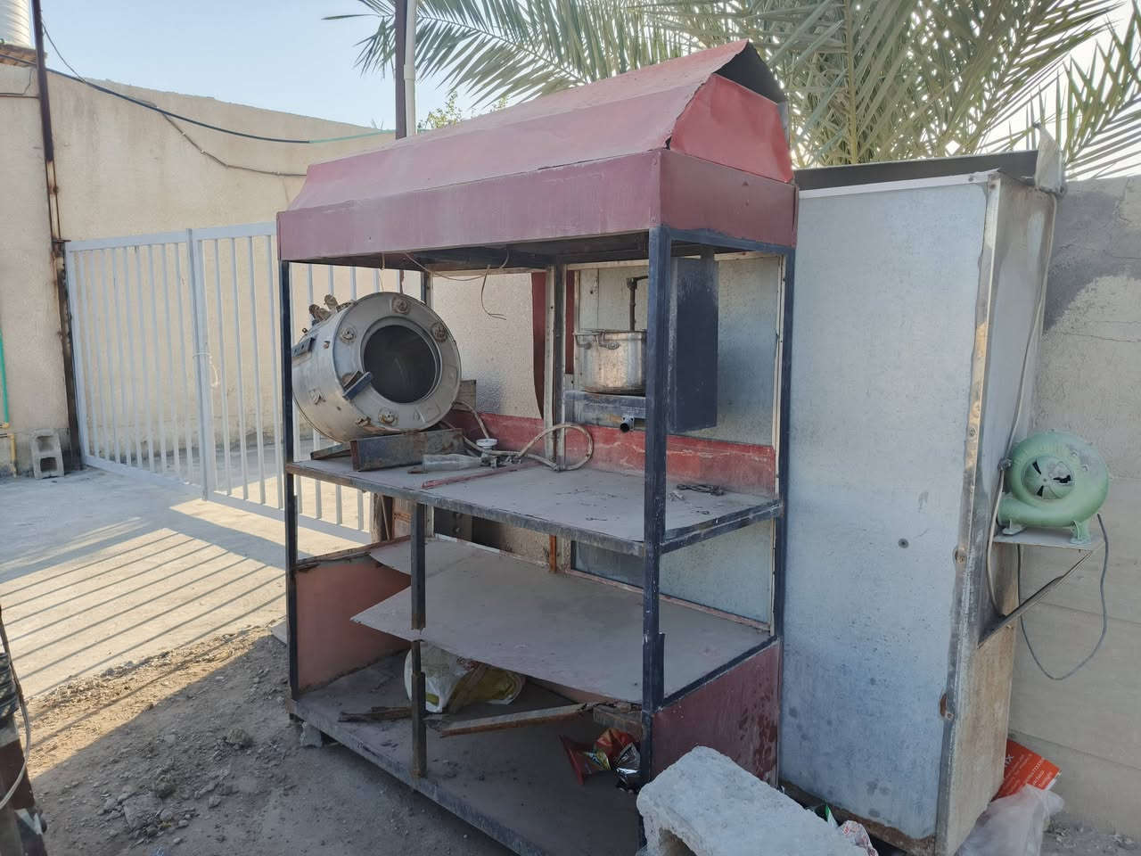 السلام عليكم غراض مطعم مستخدمة عربانه حب وشاميه وشوايه كص وشوايه مال كباب وعرابانه مال الأفلام وفنكر وهمبركر وشياش  كباب  ومثرامه اردلهن بس صبغ وترتيب كلهن رايدهن ٣٥٠ بكاني بغداد حي جهاد


**إذا كنت صاحب هذا الإعلان وتريد حذفه لأي سبب، رجاءا أرسل رسالة إلى الدعم الفني**