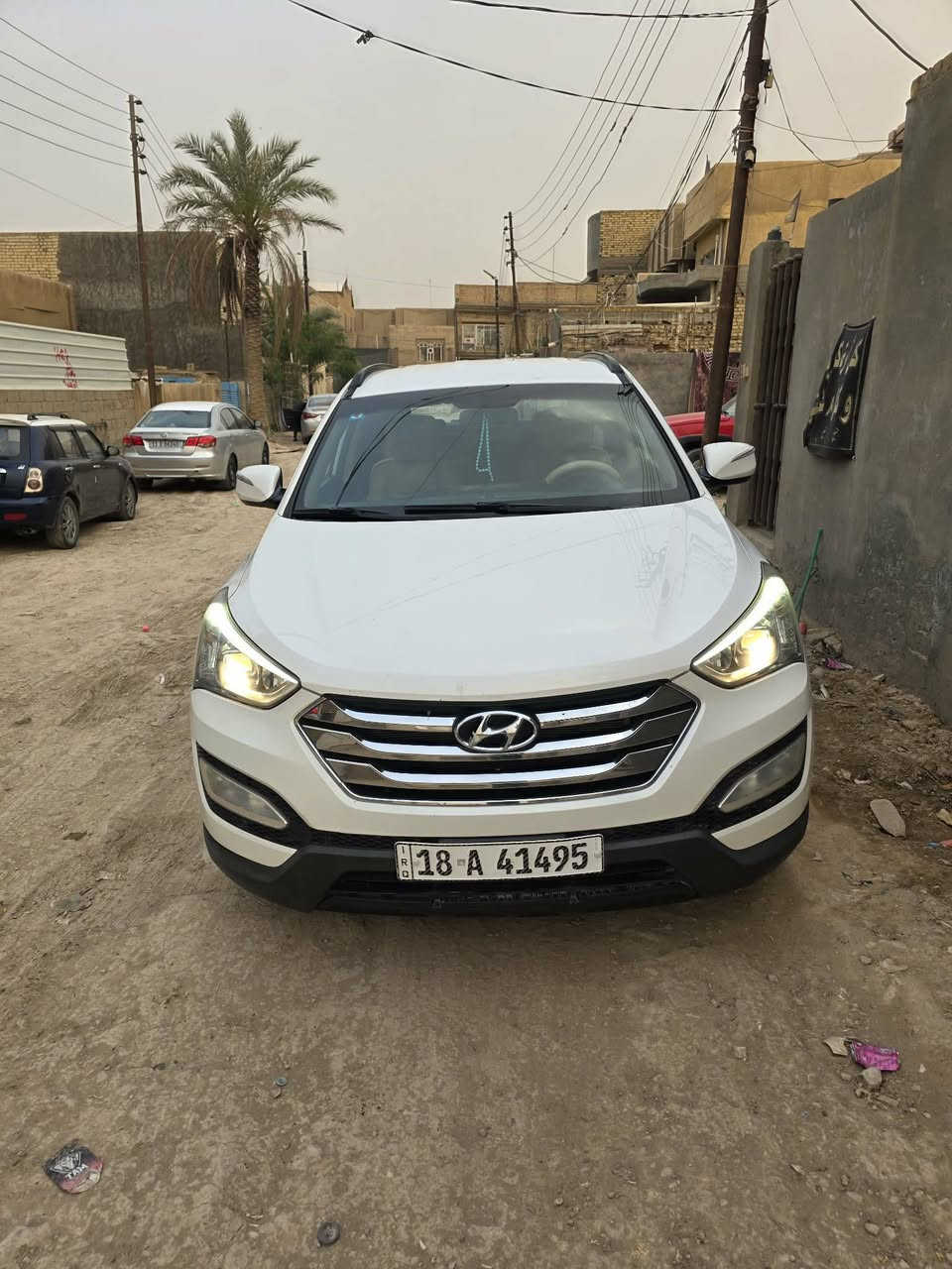 سنتافي خليجي موديل ٢٠١٤ رقم بابل انكليزي بسمي ٦سلندر سبعه راكب بصمه تشغيل وابواب كشن كهربائي مكفوله من الصبغ والضربه والتبديل مكينه وكير وتبريد مكفولات مكانه بلحله المركز السعر ١٦٠  للاستفسار  ***********
