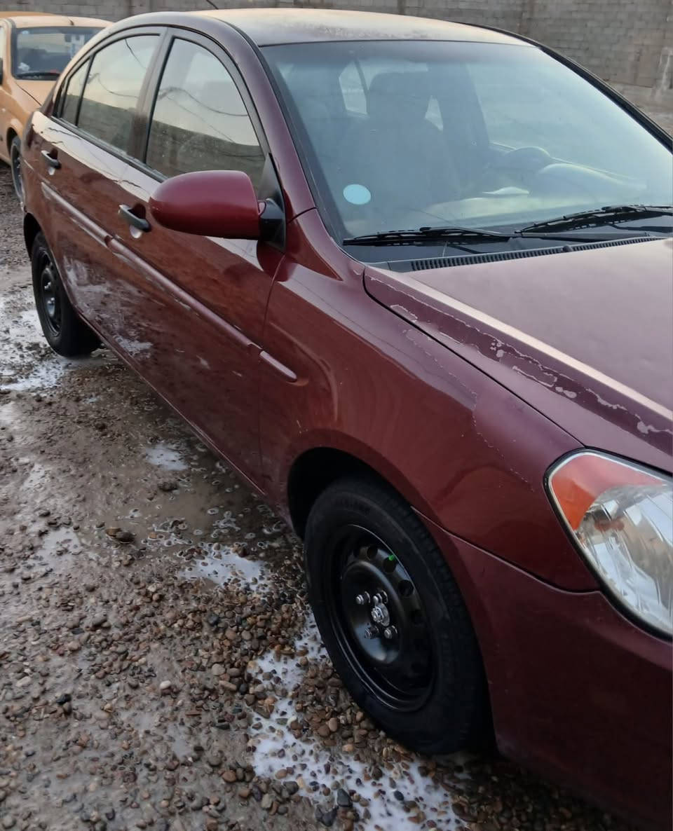 السلام عليكم اكسنت ٢٠٠٩ وارد امريكي رقم ديالى بسمي حادث  بنيد فقط سياره ليبلل واحد الاتصال ***********
