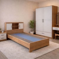 كنتور 4 باب • سرير نفر خشب • توصيل بغداد مجاني