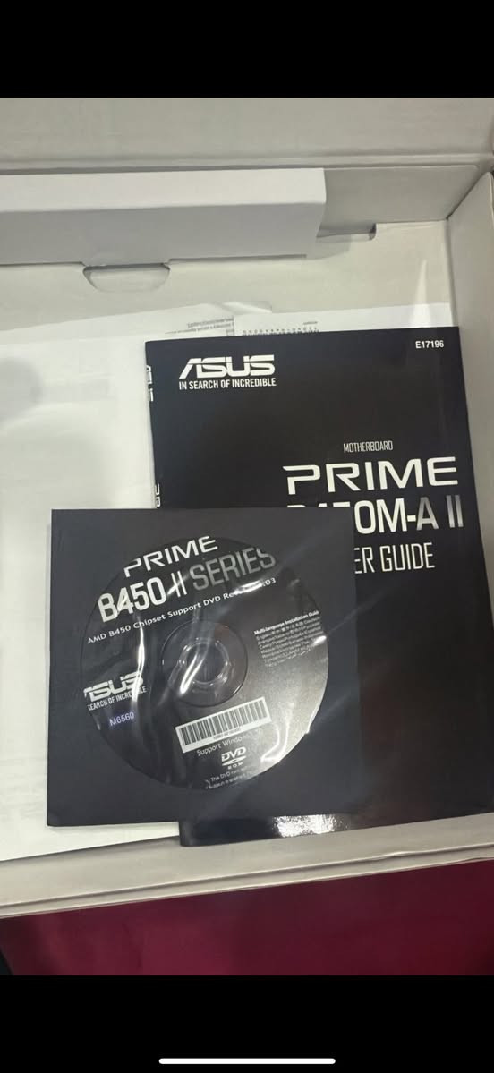 السلام عليكم ورحمة الله ( مذر بورد للبيع + معالج رايزن 
(5 5600G )
بس المذر بورد والمعالج للبيع ( المعالج كلش نظيف اشتريته قبل ١١ شهر بس نظيف لان استخدامي كلش قليل للبيسي عندي دراسه سبب البيع دا اطور )

المعالج سعره 120 بي مجال
والبورد 130 بيها مجال
Asus prime B450-m-a ARGB 4slot ram
Hdmi
Ryzen 
1 سلوت m.2
مستعمله استخدام قليل مع الكارتونه وجميييع الملحقات والكتلوك وقرص التعريف وتدعم ويندوز 11 pro
وبيها AURA SYNG
PRIME B450M-A ll

Socket AM4 
شرط الفحص ومع احترامي للبقية لحد ايصير لوتي ابراسي الاسعار معروفة 
السعر 130 بيها مجال


**إذا كنت صاحب هذا الإعلان وتريد حذفه لأي سبب، رجاءا أرسل رسالة إلى الدعم الفني**