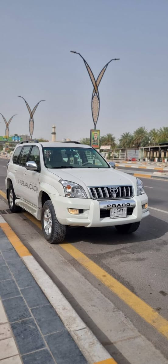 لاندكروزر برادو 2009
Vx
6سلندر 
دبل تانكي 
سبير تعليك
7راكب
رقم بغداد 
أوتو
حساس امامي خلفي
كامره دواره 
ثلاجه
سعرها 165 وبيها مجال 
***********
