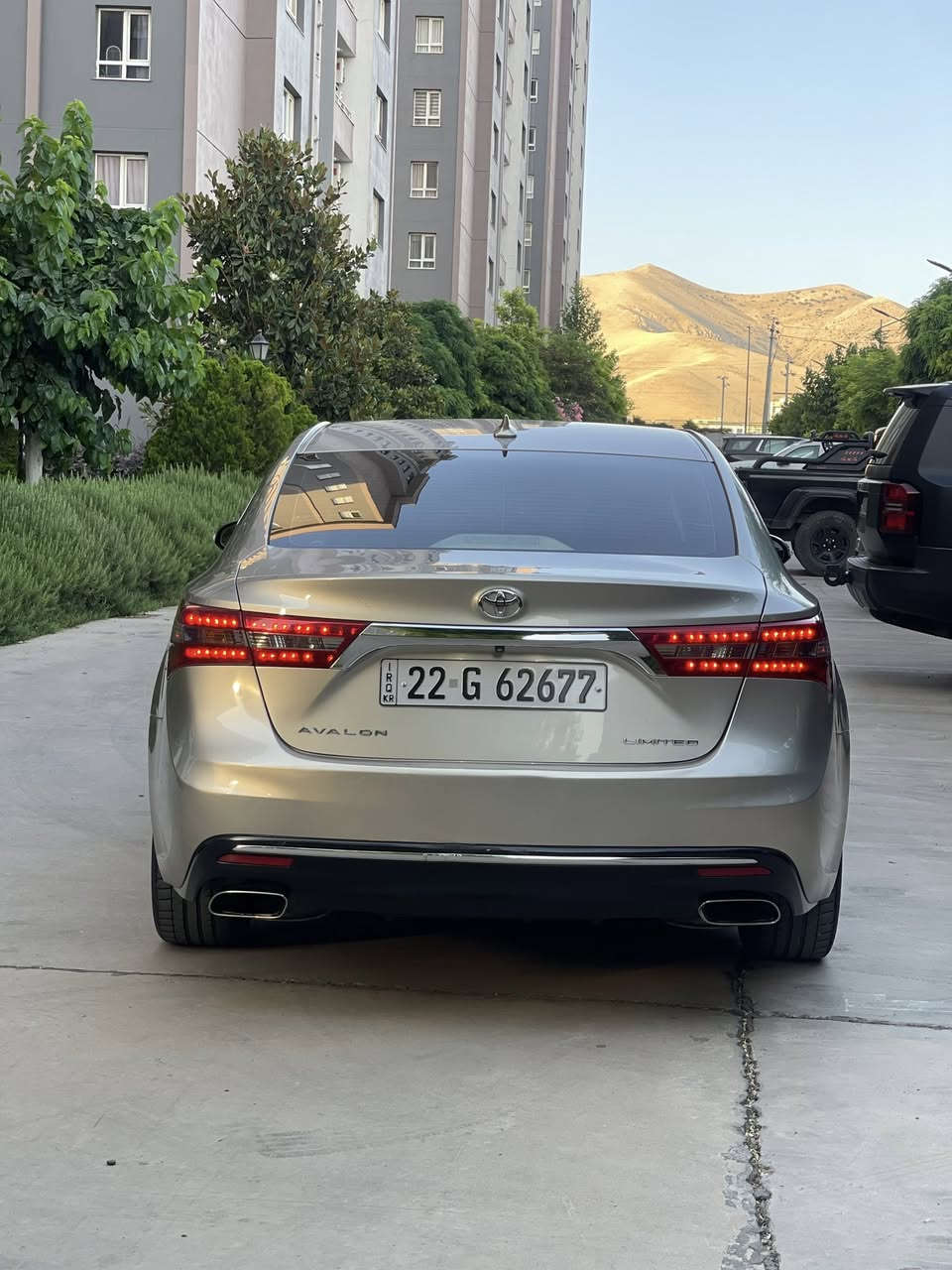 Toyota avalon limited 
تويوتا افلون وارد امريكي
فول مواصفات 
موديل 2016 فئة limited
سيارة بدون صبخ 
مواصفات السياره :-

سلايت
برده بيلادي 
رادار
بصمة تشغيل وابواب وصندوق

كشنات جلد كهرباء و خزن

كشنات تدفئه و تبريد

شاشة جبيره مع كاميرا مع GBS

مانع انزلاق

لايت ناصي زينون بلادي واني شادله زينون للعالي

بكلايت LED

يدات نيكل

تبريد لمس مع شاشة تبريد

٣ انظمة قيادة ( ايكو / نورمال / اسبورت)

محرك ٦ سلندر ٣٥٠٠

كير اوتو + عادي ٦ نمر

محرك كير حداديه تبريد كله بشرط جديد

السعر : ١٨٠ ورقة وبيه مجال

مكان السيارة : سليماني 

***********
