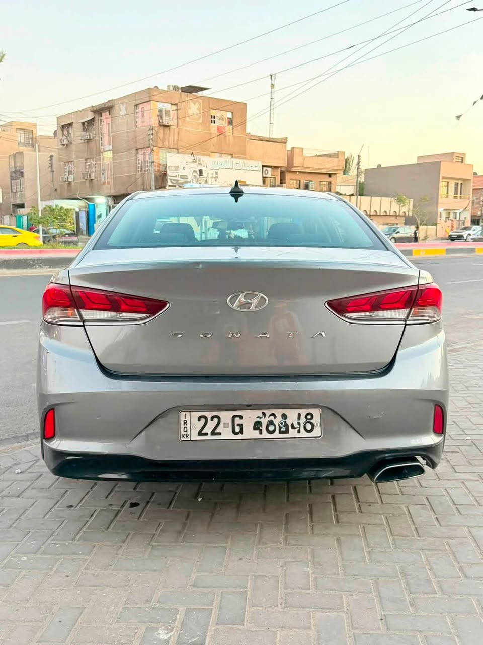 السلام عليكم سوناتا 2018 مكينه 2400 السياره كلش جديده وعلى ايدنه سونرها موثق بالمنشور رقم اربيل دولي بأسمنه السياره حادثه جاملغ و بنيد بدون دواخل و جاملغ ثاني صبغ ب عراق تخم تاير. جديد باتري جديد تبريد شغال 100/100 
السعر :108 بيها مجال  بصيط 
للاستفسار : ***********
الشراي يتصل غير متواجد على فيس
