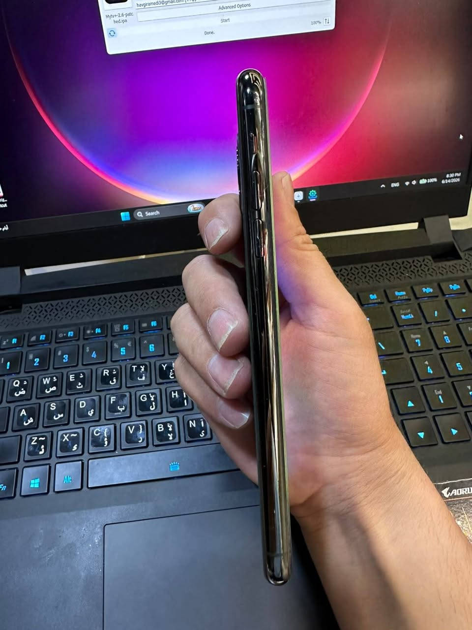 iPhone 11 pro max مثل الجديد كلها شركة ما بيها اي شيء ولا شخط جهاز لوك ذاكرة 256 و البطاريه 76 اي شخص شراء يجي خاص موجود التوصيل و سعرة 300$$$ دولار .


**إذا كنت صاحب هذا الإعلان وتريد حذفه لأي سبب، رجاءا أرسل رسالة إلى الدعم الفني**