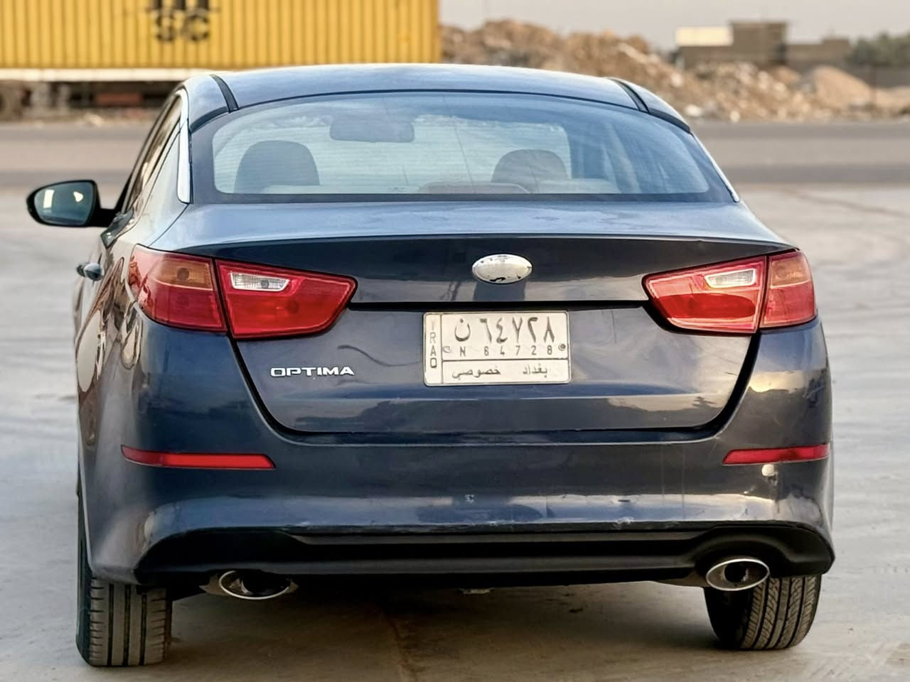 السلام عليكم
اوبتما موديل 2014 شكل 15 

خليجي محرك 2400 درش 

محرك مكفول مامفتوح

رقم بغداد شرط لتحويل 

سياره بيه صبغ بابين 

موصفات نص فول 

ماشيه 217 

لون رمادي 

لسعر 114 وبيه مجال 

رقم تليفون ☎️  7723872942
