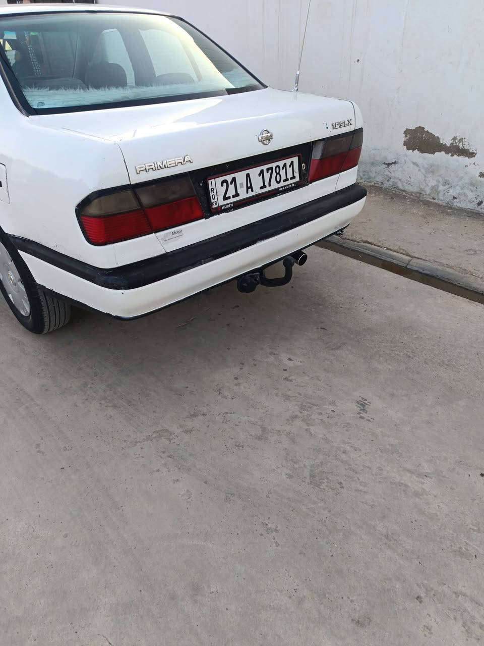 لبيع او مراوس ب اوبل فكتره ..نيسان بريمره حجم 16اوربي  صبغ البنيد وجامرلغ خلف سائق موضحه  سياره بلاديه مابيها اي نقص رقم شمالي دولي سنويه جديده بآسمي بيها بطاقه بانزين السعر 40..
عنوان كركوك ***********
