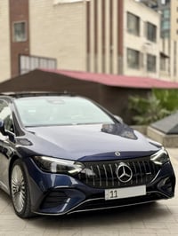 للبيع  ب سعر البلاش مرسيدس-بنز EQE 350 4MATIC موديل 2024 اللون : أزرق ...