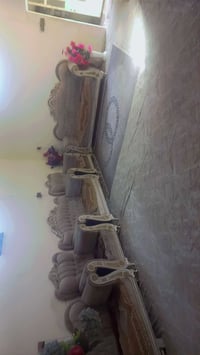 طقم ١٠ مقاعد • كنب مستعمل • كرسي مكسور