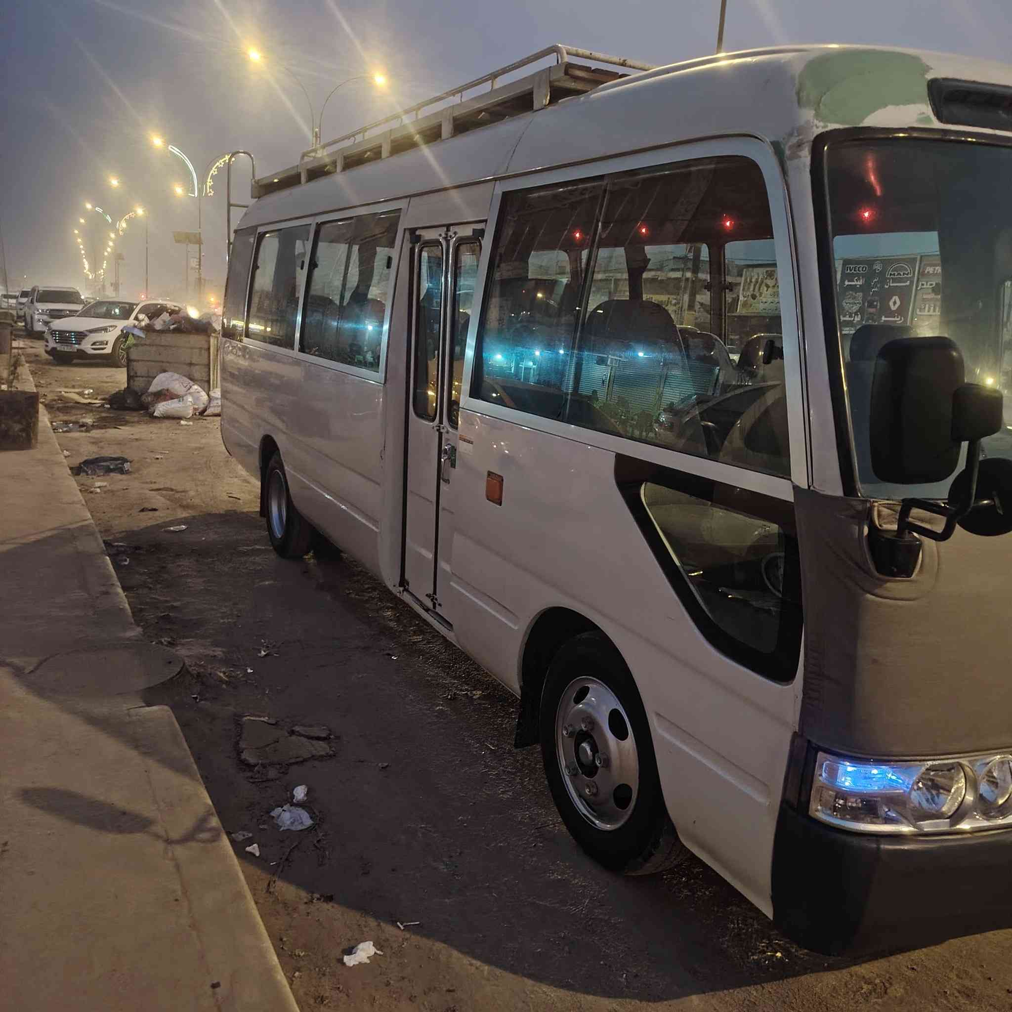 ألسلام عليكم كوستر للبيع مديل 2010 كير مكينه اكسل مكفولات السياره بيهه صبغ بس وزره محدثه ابيض ويل ناصي تخم تاير دوشمه جديده منضومه غاز قلاب ستاركس السعر 265 وبيهه مجال مكان السياره بابل الاستفسار اتصل ***********
