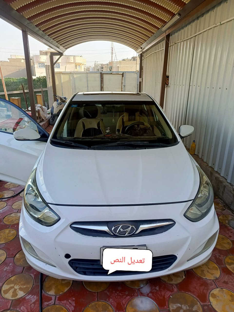 اكسنت 15 خليجي رقم بصره الدولي سياره سياره فول تنته شاشه تخم تأير صالي سبوع من شاده  مكفوله من الضربه القويه والحوادث 
بيه طخه بلباب عكس السايق وممصلحه والمصطره مال صندوك صبغ فوق الرقم بس بلصندوك والتبريد نقص بس كمبريسر سياره نضيفه وخير من الله 
المكان الغزاليه شارع 60
وين تريد أداور السعر 
103
***********
