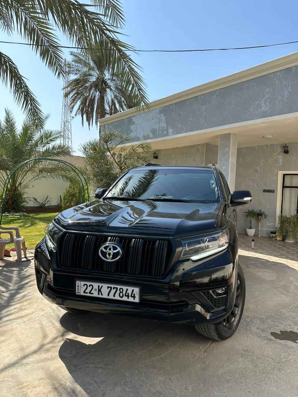 🔹النوع :  تيوتا برادو خليجي فئة TXS فول موصفات

 🔹الموديل : 2023 لون اسود 
علية تخليف PPF  
سيارة رقم اربيل دولي بأسمي شرط تحويل
ماشية (45)كيلو

مكفولة كفالة عاااااااام شرط سونار

🔹داخل بيجي  
🔹بكليت لد 
🔹تحكم ستيرن
🔹ويل كب حجم 19 
🔹شاش + كامره 
🔹حساس خلفي 
🔹كشنات جلد 
🔹كشنات عدد 2 كهرباء 
🔹مري شفط 
🔹فتحه سقف 
🔹كروس سرعه 
🔹ثلاث قطع تبريد 
🔹فتحت USB
🔹ثلاجه.  
🔹نضام الدفع الرباعي

/السعر (495) وبي مجاااااال

العنوان / بغداد / السيدية شارع تجاري

=== رقم ***********
