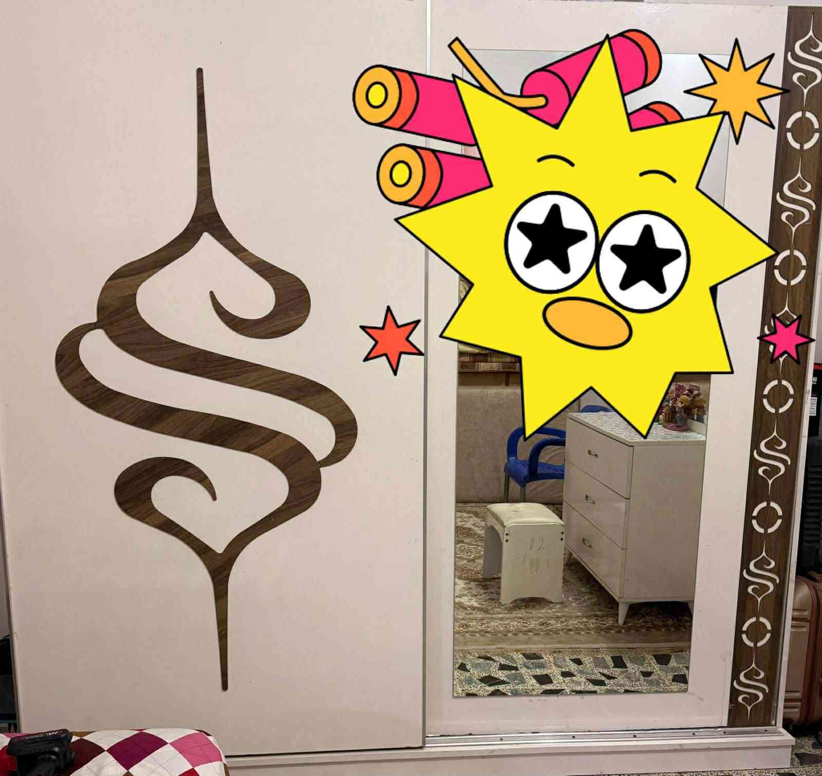 للبيع ٥ قطع غرفه النوم تركي سعر ٣٥٠ وبيه مجال ع خاص 
العنوان الفلوجه النساف البعلوان قرب جسر البعلوان
*********** للإستفسار
