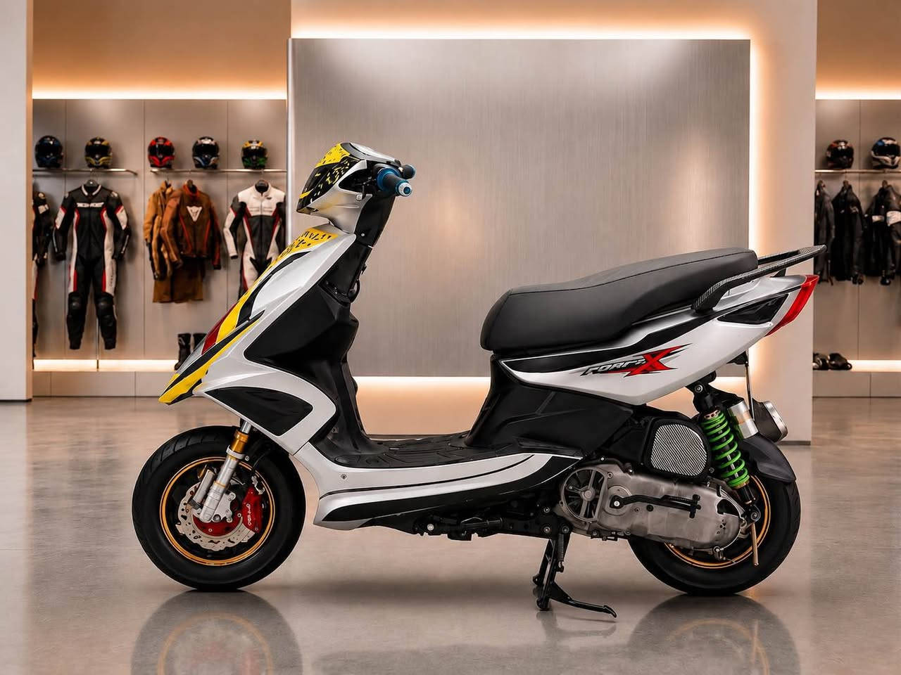 🏍️ للبيع: دراجة ماكس (MAX) موديل مضلع 🏍️
دراجة كلش نظيفة وبدون أي مشاكل، ومجهزه بأعلى مواصفات السبيشل والسبورت:
🛠️ المواصفات:
 المحرك (المكينة): مقواة ومكبرة لـ 55 (عزم وقوة توب).
 سيستم سبورت: الدراجة كلها مقلوبة سبورت SPOR (الصالنصة، السلف، الكابريتر، الكلجات، الويلات، والدبلات).
 الدشبوول: إلكتروني حديث.
 الكهربائيات: 100% شغالة (سلف وهندر).
 التايرات: جديدة زيرو (لوك).
 البريكات: مضبوطة تمام وبدون أي نقص.

📝 ملاحظة: الدراجة ما شاء الله كلش حلوة ونظيفة، وما تحتاج برغي واحد وجاهزة للركبة

💰 السعر والعنوان:
 السعر: 550 $ (أو بيه مجال بسيط)
 العنوان: كركوك - الشورجة - قرب مطعم حمه ناصر

&&<<<&&<<<<<&&&<<<<<<&

🏍️ بۆ فرۆشتن: ماتۆڕی ماکس (MAX) مۆدێلی مضلع🏍️
ماتۆڕێکی زۆر خاوێن، بێ کێشە ، بەرزترین مواسەفاتی سپۆرتی بۆ کراوە:
🛠️ تایبەتمەندییەکان:
 بزوێنەر (مەکینە): گەورەکراوە بۆ 55 (تەواو بەهێز).
 سیستەمی سپۆرت: تەواوی گیانی کراوە بە SPOR (سالۆنسا، سڵف، کابریتەر، کلاجەکان، ویلەکان و دەبڵەکان).
 دەشبۆڵ: ئەلیکترۆنی مۆدێرن.
 سیستەمی کارەبایی: ١٠٠% ئیش دەکات (سڵف و هێندەره).
 تایەکان: لۆک و نوێ.
 برێکەکان: تەواو مەزبووت و بێ کێشە.

📝 تێبینی: ماتۆڕەکە ماشاالله زۆر جوان و پاکە، هیچ نوقسانی و کێشەیەکی نییە و ئامادەیە بۆ لێخوڕین

نرخ و ناونیشان:
 💰 نرخ: 550
 📍 ناونیشان: کەرکوک - شۆرجە - لای چێشتخانەی حەمە ناسر
 📞 ژمارەی مۆبایل: *********** كركوك, العراق
