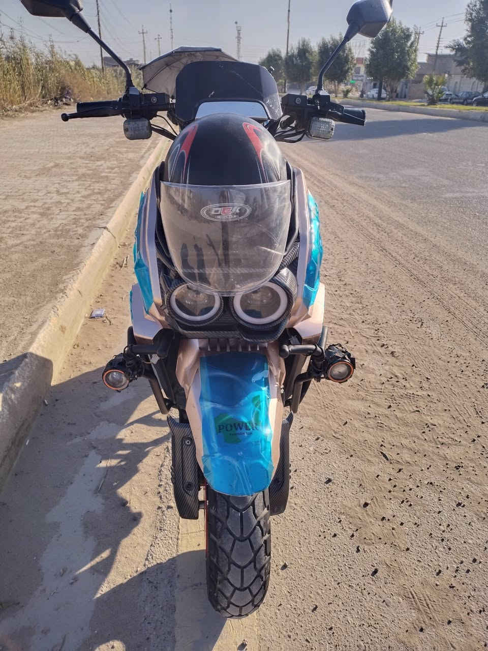 سلام عليكم دراجه شحن للبيع نوع اباكجي ست بطاريات مسطره 36امبير علفحص مكاني فلوجه  للستفسار الاتصال على الرقم ***********بي واتساب
