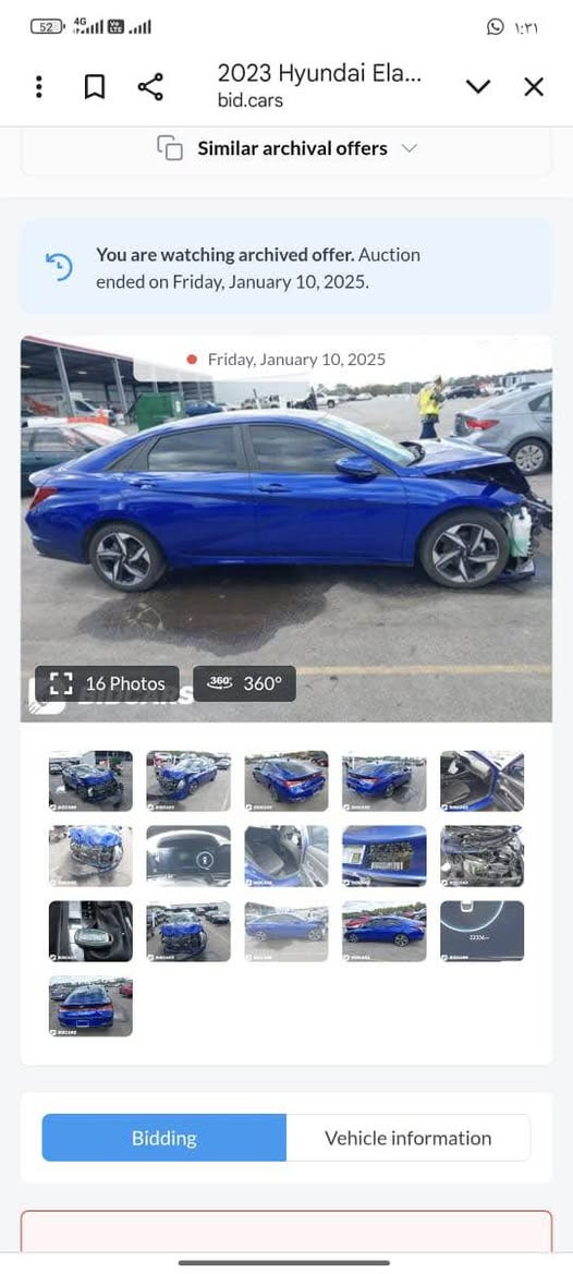 النترا 23 وارد امريكي 
السعر 153
رقم بصره بأسمي 
لون ازرق جويتي 
محرك 2000 دوش اقتصادي
بصمة
تشغيل عن بعد 

كير أوتوماتيك

كاميرة خلفية 

تحكمات ستيرن 

دخول ذكي 

رادار

ماشية 51 الف كيلو قابل للزيادة

حادثها بنيد فقط الحادث مرفقة ويه الصور 

ايرباك دركة فقط 

العنوان البصره القبله

*********** البصرة, العراق
