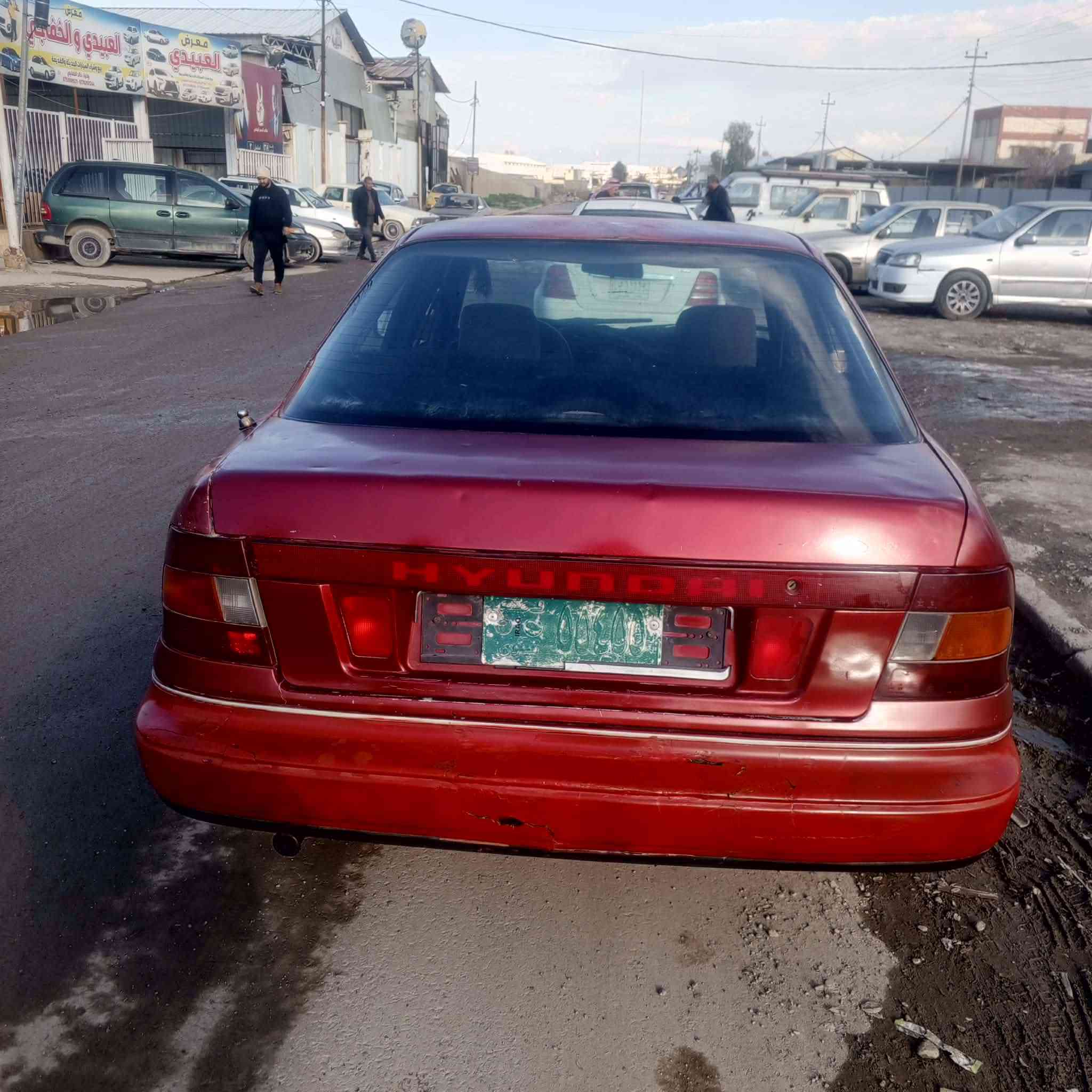 هونده لنتره 93شرط التحويل بيع مستعجل السعر 14وبيها مجال للشراي رقم اخضر سنويه خضره مع الكابون مكان السياره موصل وادي حجر ***********
