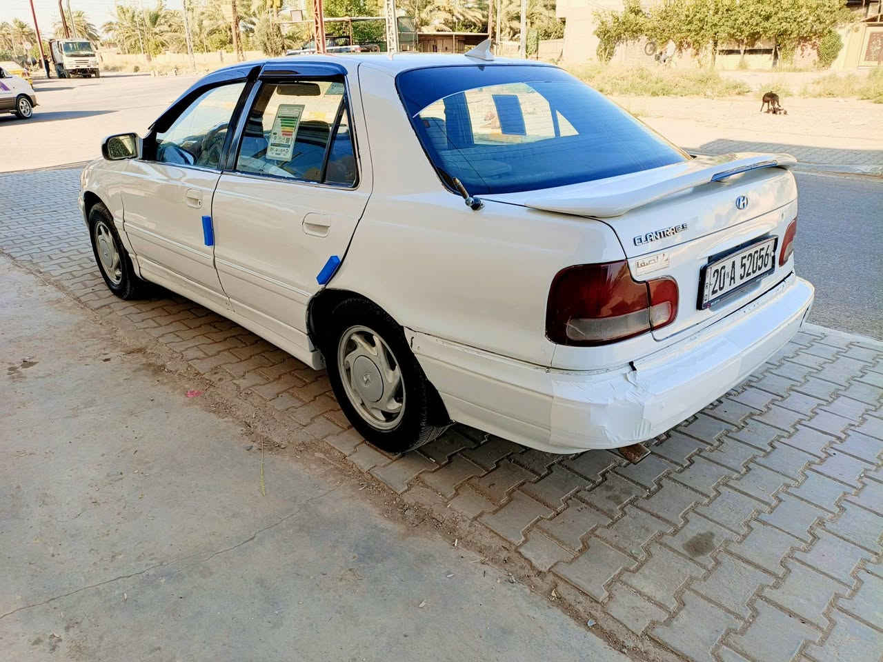 سلام عليكم لانترا للبيع موديل 95 رقم ديالى نكليزي سنويه لل 2030 تحويل ثاني يوم سياره مكفوله من ضربه ولمعجون فقط صبغ جماليه خياسات مابيها تخم تاير جديد صدر جديد كهربائيات كلها شغاله كير محرك مكفولات. مكان السياره ديالى دلي عباس 

السعر  28  اتصل ودلل ***********
