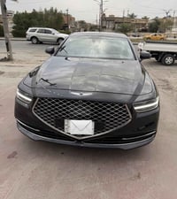 للبيع جنيسيس 2020 G90 رقم بغداد السيارة وارد كوري  فول مواصفات  داتاشو...