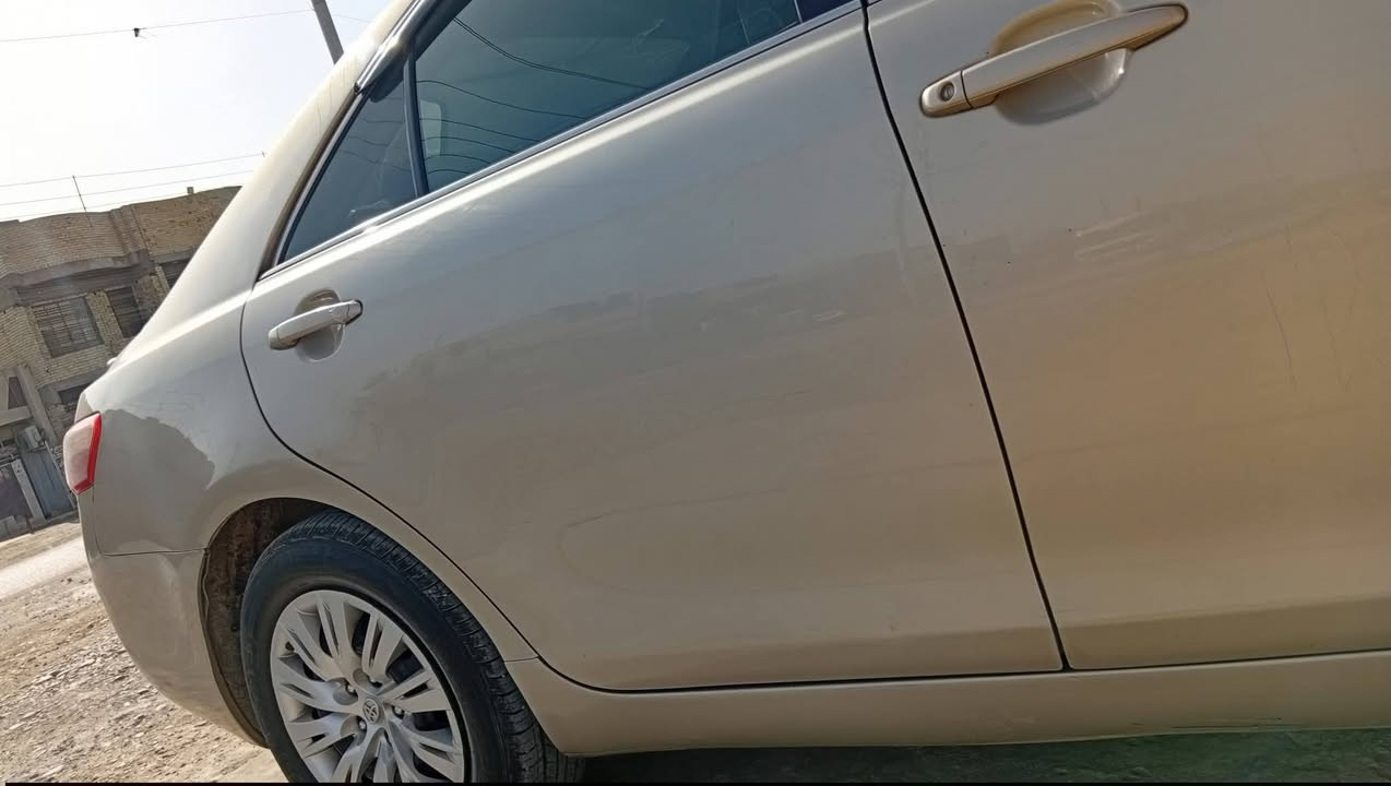 تؤيؤتا كامري 2009. استيراد امريكي ماشي 190m
لمعه الشركه.  . محرك 2400.  مكفول. تبريد ثلج
بي قطعتين رش. من امريكا. بدون حادث. ليبل واحد. عل فحص.    بيها سونار. جديد.  

رقم دهوك باسمي.  سنويه جديده. سعر 108. 
***********.   مكاني بغداد.  الرصافه 🌹
