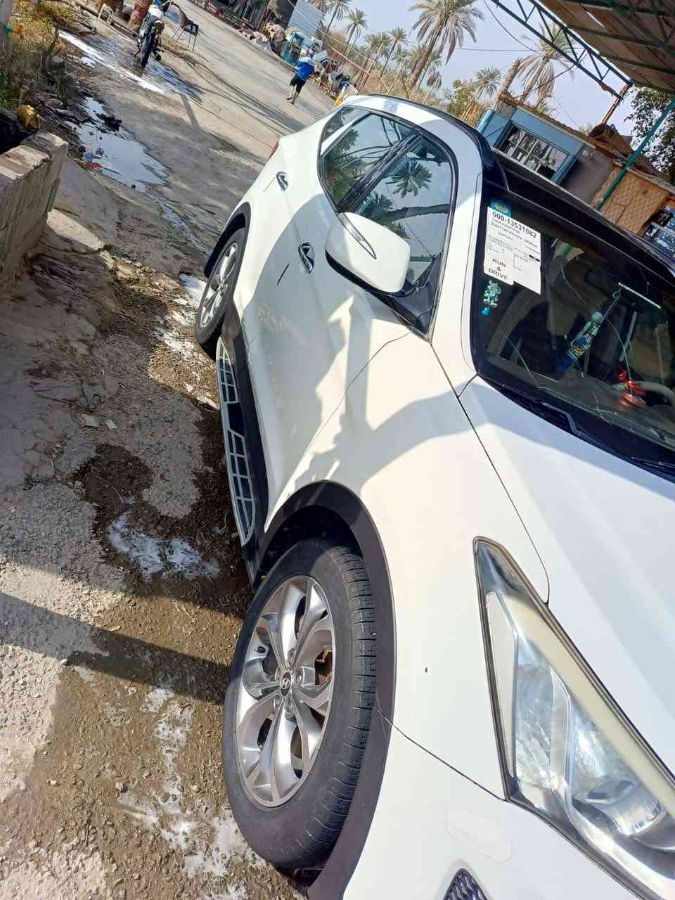 السلام عليكم
سنتافي خليجي 2013 رقم نجف باسمي  محرك 4  مواصفات السيارة بنرامه اشاير بلمري تحكم استيرن كامره حساسات وباقي مواصفات مراوس سورنتو السعر 155 أو بيه مجال كربلاء طويريج ***********
