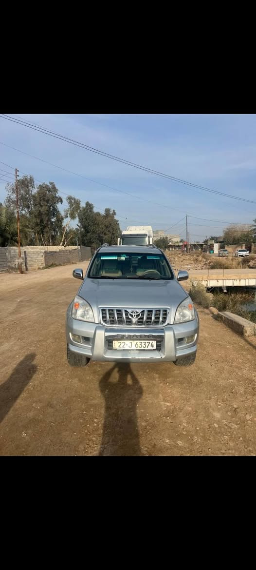 السلام عليكم برادو للبيع او مراوس محتاج فرق السياره موديل ٢٠٠٧ رقم اربيل دولي سنويه لل٢٧ تحويل مباشر السياره فول مواصفات ٧راكب ٦ سلندر مكينه ما مفتوحه تخم تاير صدر أمامي خلفي السياره مكفوله من الصبغ والتبديل كير اوتوماتيك لو كير شغال السياره ماشيه ١٩٠ حقيقي سعر السياره ١٧٠ وبيها مجال مكان السياره ديالى كنعان رقم الهاتف ***********
