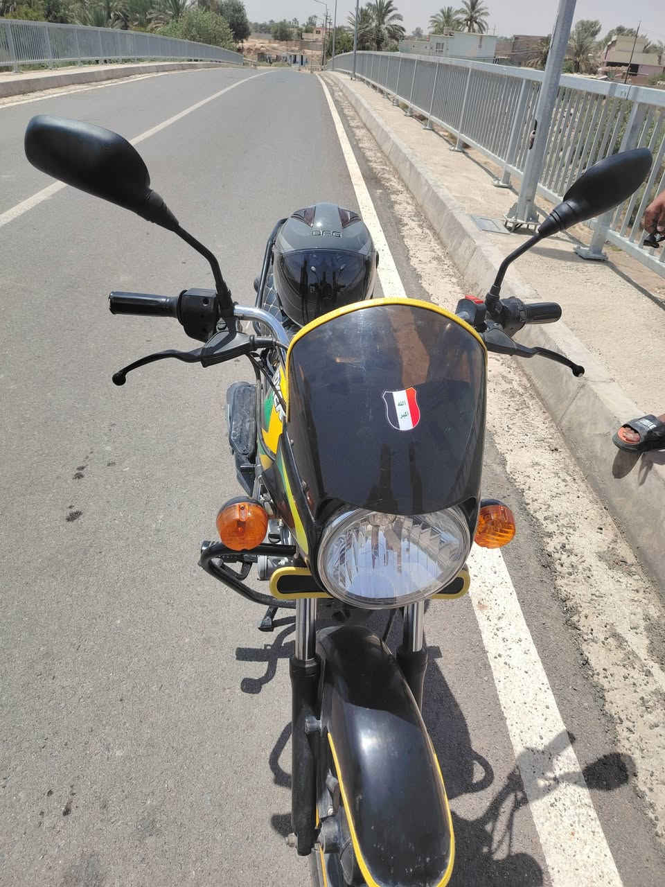 السلام عليكم دراجه بوكسر للبيع موديل 2019 أوراق كامله كهربائيات كامله لايت زنون مكان ديالى ناحيه ابي صيده السعر 850 وبيهه مجال رقم التلفون ***********
