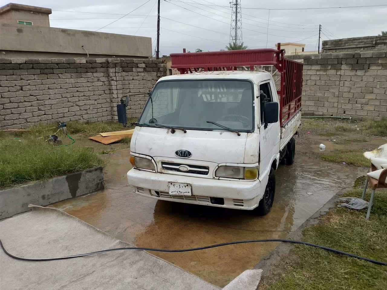 اسلام عليكم بنكو موديل 96 محرك كير اكسن شاصي شرط قرفه حلوه 8 جنكال كهربائيات كلها شغاله سياره نكره سلف مسجل فحص صلاح الدين شرط التحويل مكلف بل نشر رقم راعيها ‏‪***********‬‏
