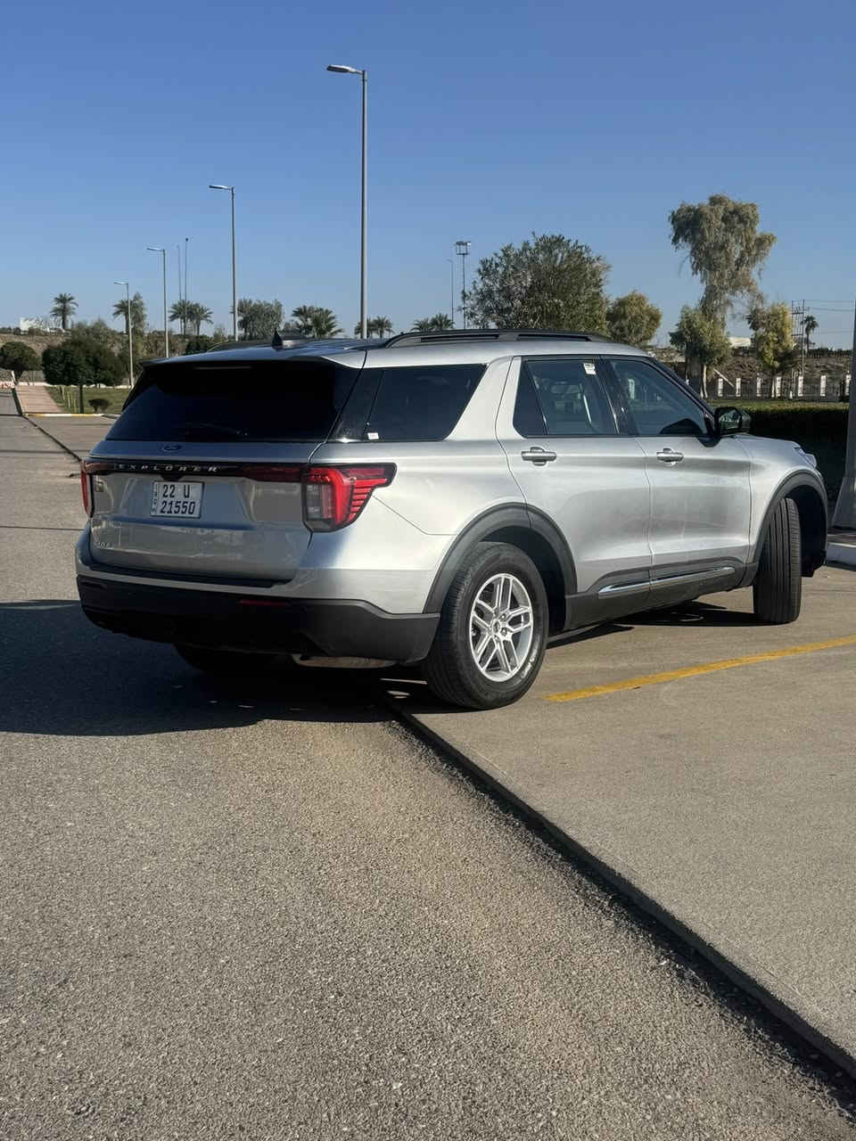 Ford explorer 2025 Active
العداد 5300 الف ميل زيرو 
الضرر جاملغ امامي وطرف باب السائق صبغ والبنيد مبدل  
ويوجد pdr قليل في الصندوق صور الضرر مرفقة بالاسفل 
#المواصفات 
 - شاشة كبيره - رادار امامي (تحديد مسار) -رادار جانبي (نقاط عمياء)- رادار خلفي (التحذير من الاصطدام)  -كشنات كهربائي
كشنات تدفئة+ هاند بريك بصمة
Auto Stat
Auto Stop
السيارة مرقم 
السعر 280 وبيها مجال قليل جدا 
موقع السيارة اربيل 
للاستفسار ***********
