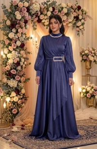 فستان اوركزا • مبطن • مقاسات ٣٨-٤٨