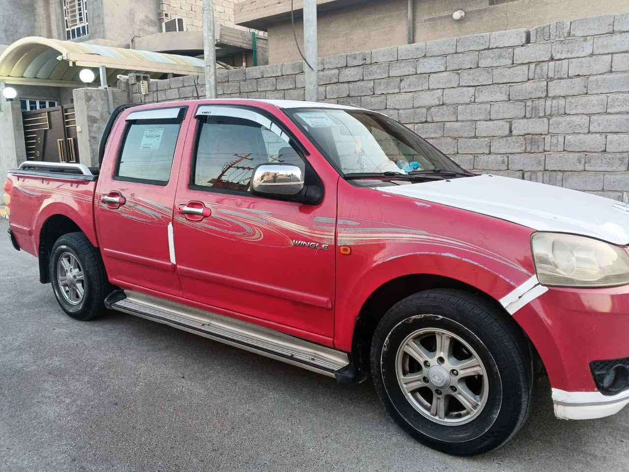 بيكم كريت ويل مكفولة كير ومحرك تبريد شغال بيها ضربة جاملغ امامي شبر ومعدلة ع البارد مابيها اي نواقص تحويل مباشر  مثل ماموجودة بالصور سعرها 55 وبيها مجال للأستفسار الأتصال على الرقم ***********
غير متواجد ع الفيس
