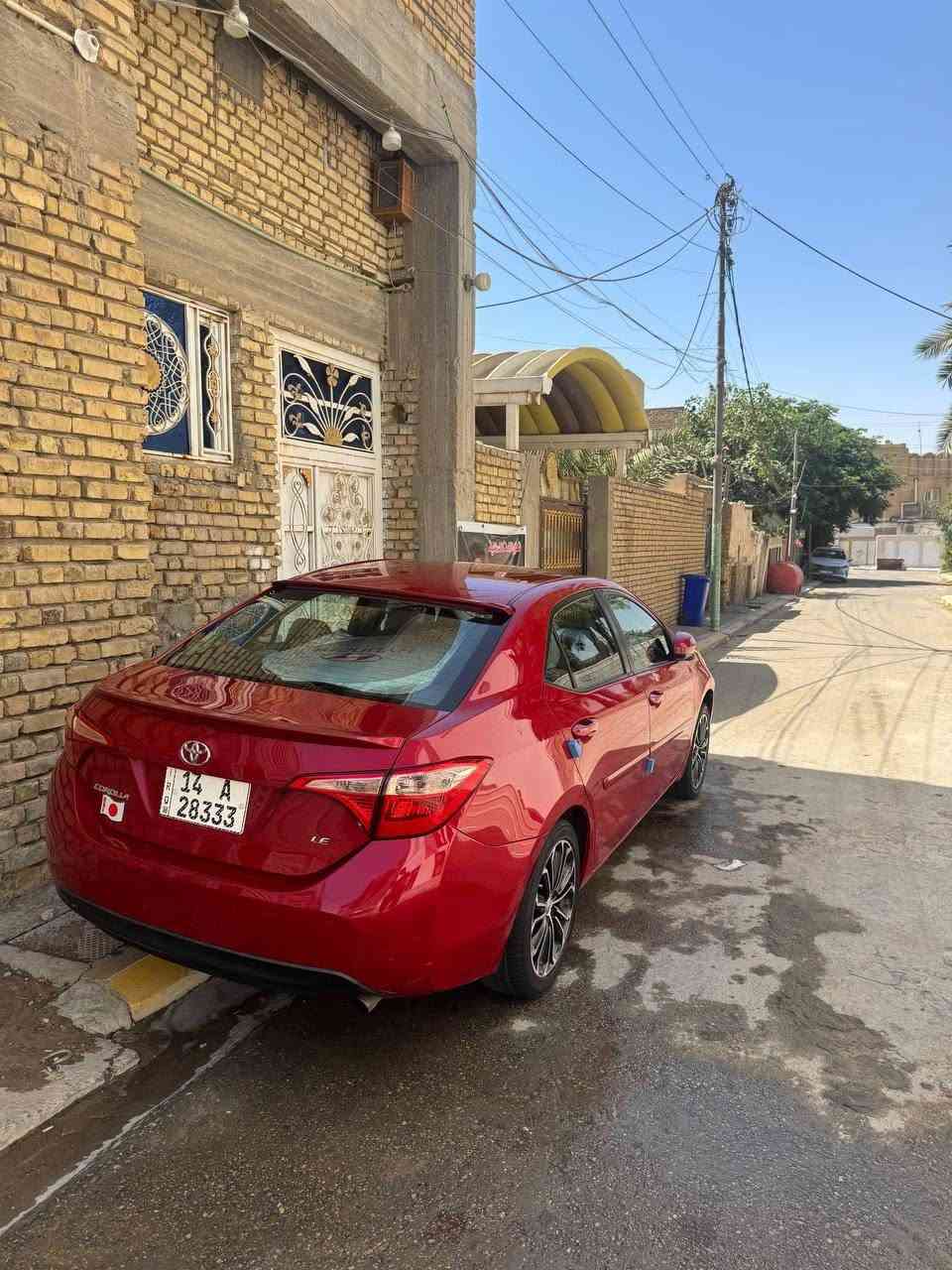 السلام عليكم 
بيع او مراوس
كورلا ١٨ تقرير تعمل وتسير كفاله السياره عده بارد بسيط بيها مواصفات Le المعروفه شاشه وكامره ورادار امامي وتوقف ذاتي وتحديد مسار لايت زنون 
***********

‭٠٧٧٣ ٤١٦ ١٧٥٤‬
