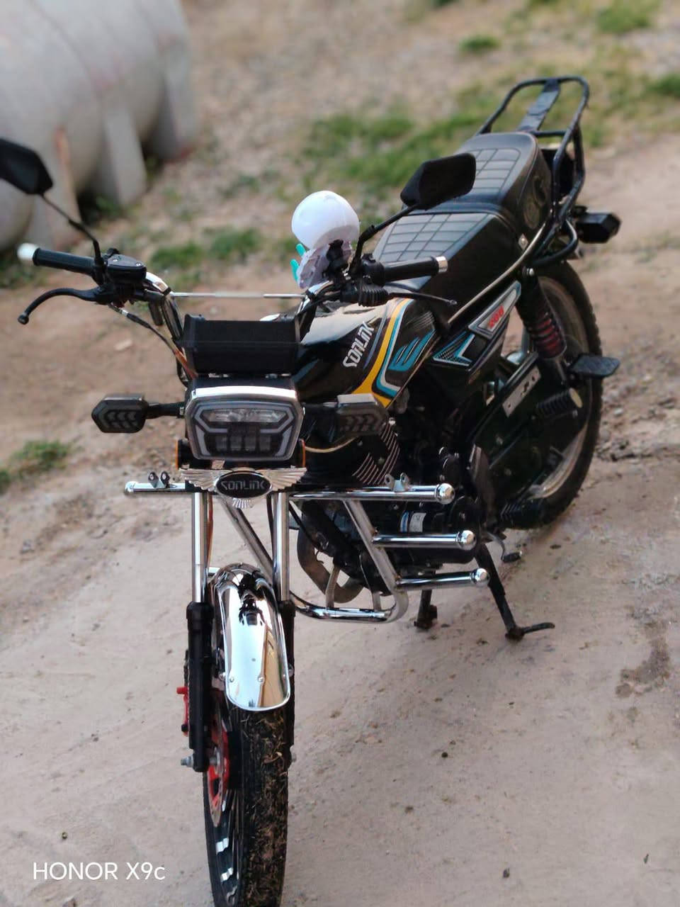 سلام عليكم دراجه ايراني سفيان موديل 25دراجه نضيفه محركه ولاا سبانه ممدوده علي بس ويل خلفي مبدل ***********
