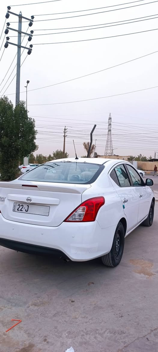 سلام عليكم.      للبيع فقط.  
نيسان صني هندي 2023 بليته زركه. اربيل بسم شركه وكالة تحويل ماكو اي مشكلة  ماشيه(50) ألف كفاله عامه على وضع الشركه بعدها زيرو كفاله من الصبغ والفتح والتبديل كير مكينه حداديه تبريد كفاله عامه السعر 115وبيها مجال قليل حك الجيه مكان السياره النجف للستفسار   *********** النجف, العراق
