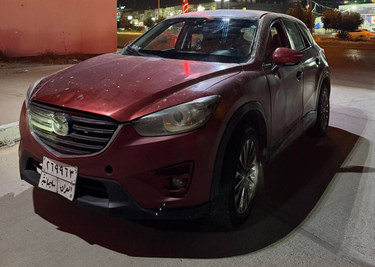 مازدا CX -5  2016 مواسەفات GT
سەنەوی بەسەرچووە
 بە ناو کردن بە شەرت   
گیرومەکینە بەشەرت 
 زۆربەجوانی پاکی ماوە 
هیچ خەلەلیکی تیدا نییە 

سعر لە کۆمێنت داوابکە ڕاستەخۆ بۆت دیت 📩 

سەیارەکە وەرگەرای کوردستانە 

ژمارەی خاوەنی 
***********
