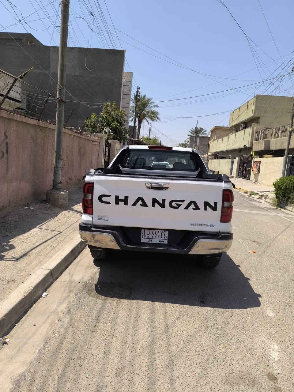 سلام عليكم 
بيكم شانجان هانتر موديل2023 بغداد
ماشيه٨٥ كيلو متر العنوان بغداد البياع الموصلات الثانيه السعر 24 مليون السياره كفاله عامه والسونار مرفق بلمنشور ***********
