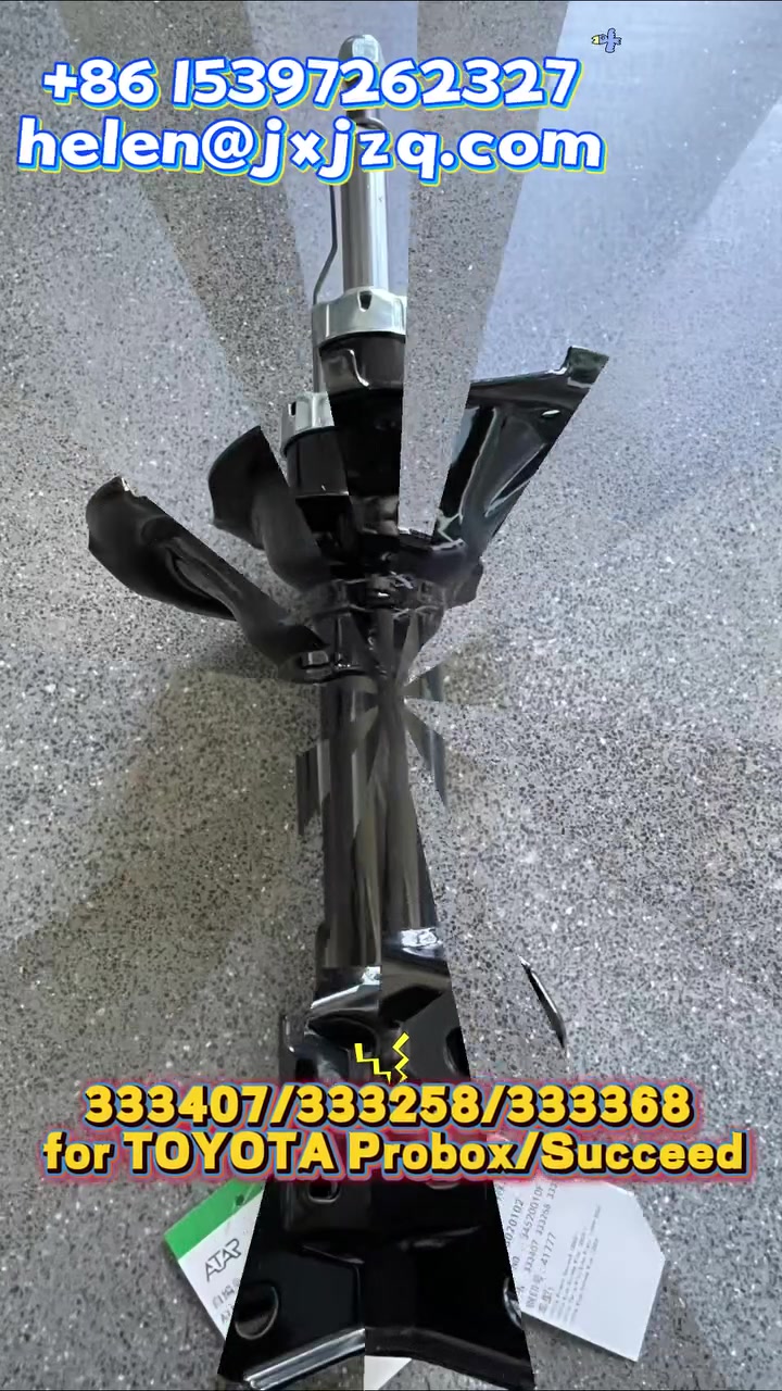 333407/333258/333368 for TOYOTA Probox/Succeed🚗

welcome inquiry！

⬇️⬇️⬇️⬇️⬇️⬇️

📱 whatsapp/wechat: +86 15397262327

📧 Email: helen@jxjzq.com

#amortecedor #ShockAbsorber #AutoParts #Toyota #Toyotashocks #toyotashockabsorber  #shockabsorbersupplier #Toyotaautoparts  #Hyundai #hyundaishocks #OEM #Suspension #CarPartsWholesale #OEMAutoParts #kybshockabsorber


**إذا كنت صاحب هذا الإعلان وتريد حذفه لأي سبب، رجاءا أرسل رسالة إلى الدعم الفني**