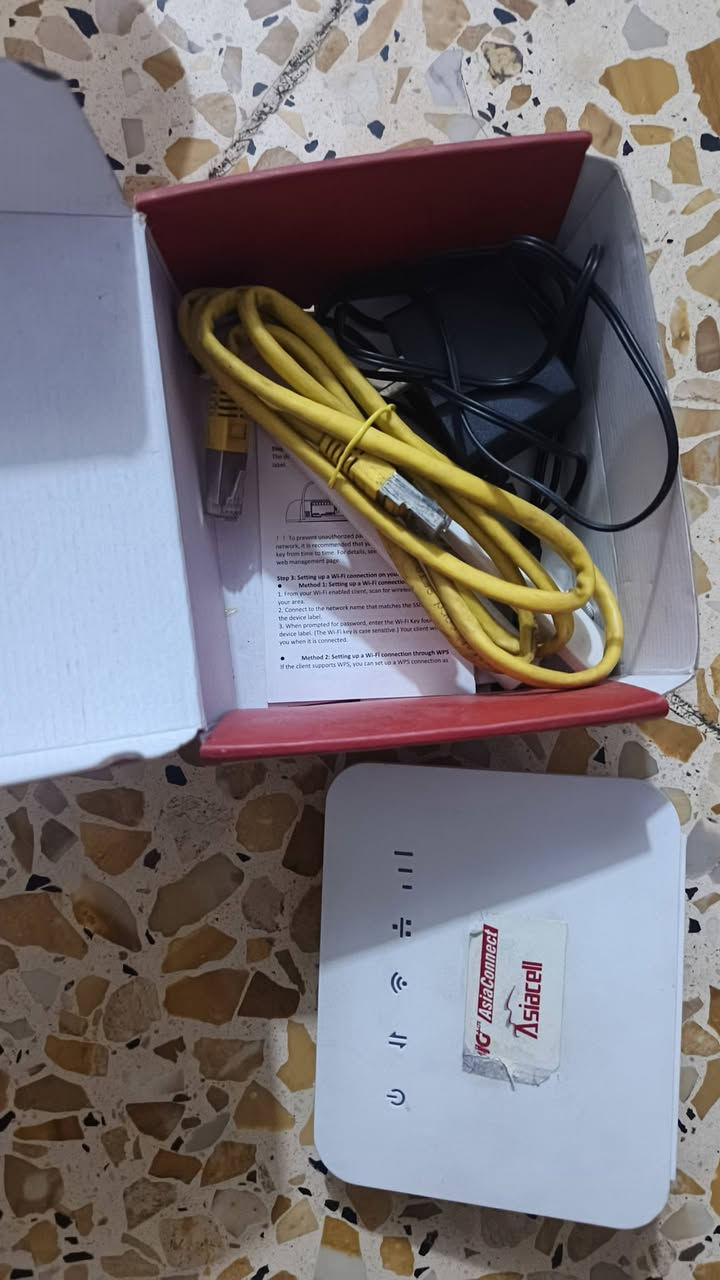 السلام عليكم راوتر للبيع


**إذا كنت صاحب هذا الإعلان وتريد حذفه لأي سبب، رجاءا أرسل رسالة إلى الدعم الفني**