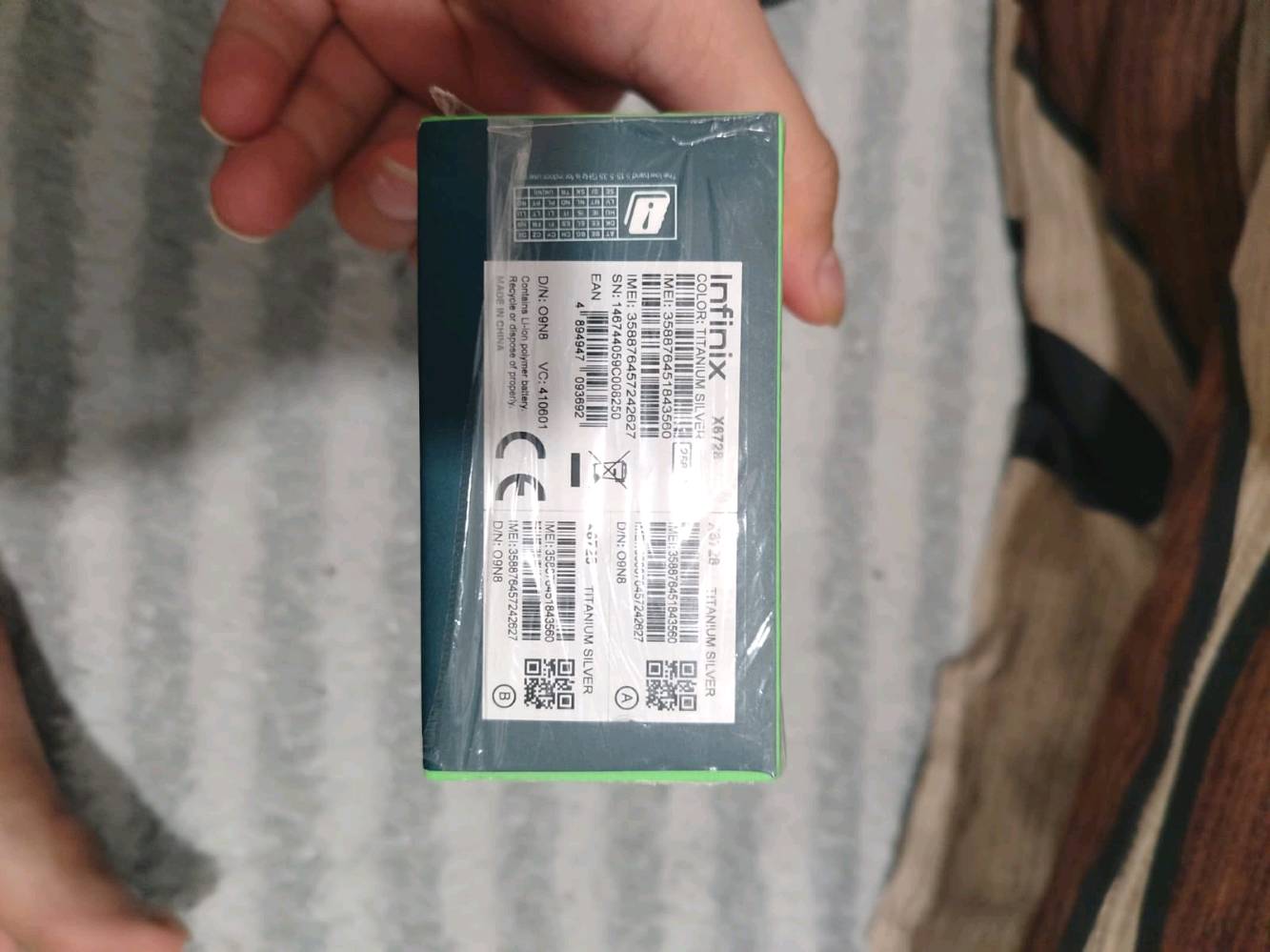 سلام عليكم عندي جاهز انفنكس هوت 60i جاهز أخو جديد استعمال قليل ذاكره. 265 عشوائيه 8 يشغل ببجي 40 فريم غراضه ما مستخدمه شاحنه 45w معالجة G81UItimate حجم شاشه 6.7  جهاز قوي  السعر 210 بيه مجال بسيط مكاني بغداد البنوك رقمي ***********