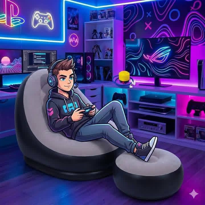 ‏آخر ثلاث قطع للشكلين 👇
‏
‏صديقي 🧡👇
‏
‏الطلب اذا اجاك ومو بنفس الجودة الي ابالك ❌ 
‏لا تستلمه 🧡🤝
‏
‏كرسي هوائي يجي وياه منفاخ، ويتحمل وزن عالي، ومتوفر باللون البيج المميز كلش ✅
‏
‏بـ 25 الف فقط مع التوصيل اكرر مع التوصيل (لكل شكل) 🎮
‏
‏الصور الخام بدون تصميم او تعديل على الستوري الصفحة ✅
‏
‏راسلنا هسه واحجز طلبك قبل نفاذ العدد 🧡
‏


**إذا كنت صاحب هذا الإعلان وتريد حذفه لأي سبب، رجاءا أرسل رسالة إلى الدعم الفني**