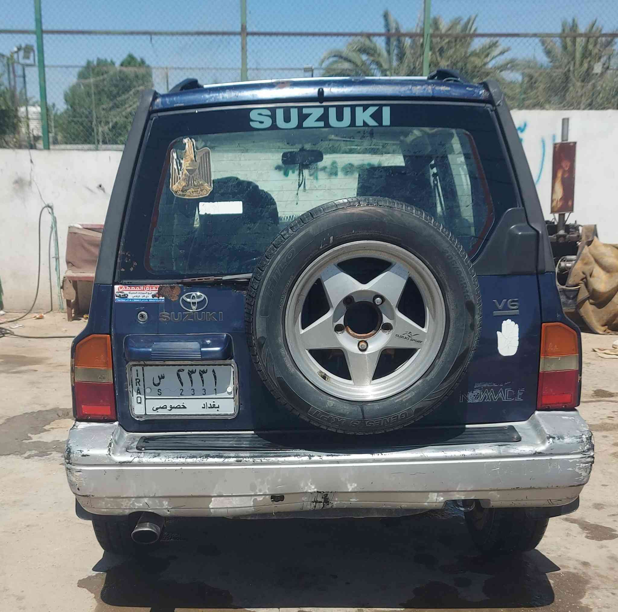 السلام عليكم
مكلف بالنشر....مكلف بالنشر 
سازوكي موديل ٢٠٠٠  رقم بغداد محرك وكير ونجي سنويتها ضايعه صاحبها يبيع كوم حديد ومايندل راعيها يكفلها من السرقه والعشاير ب25 وبيها مجال بسيط مكانها ناصريه قضاء النصر للاستفسار ***********
